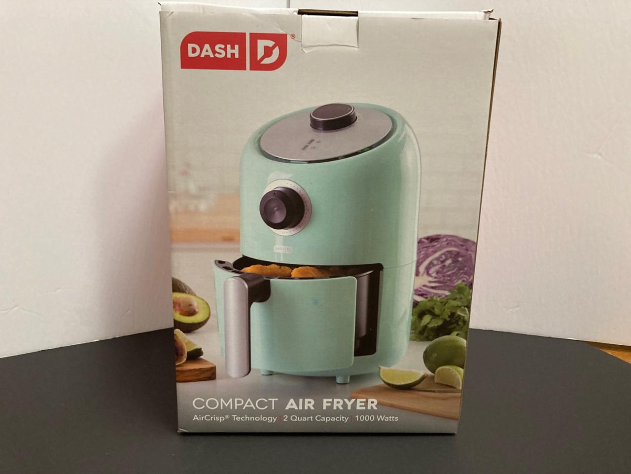 Dash 2 qt Compact Air Fryer Dash Color Aqua