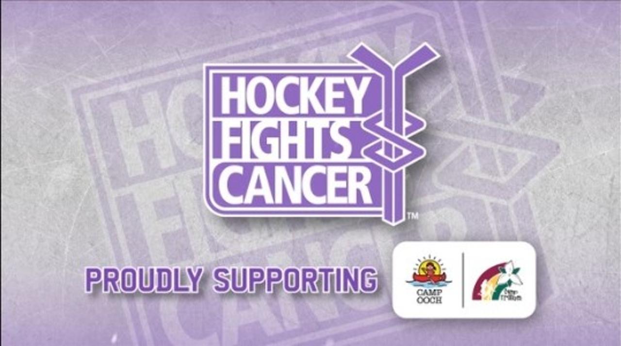 Toronto Maple Leafs - Our #HockeyFightsCancer jersey and stick auction is  live! Bid on your favourite player-worn warm-up jersey and stick with all  proceeds benefiting Camp Oochigeas & Camp Trillium 💜 #LeafsForever